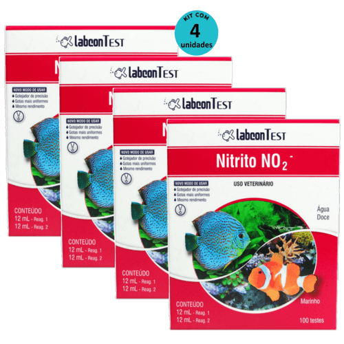 Kit 4 Alcon Labcon Nitrito
