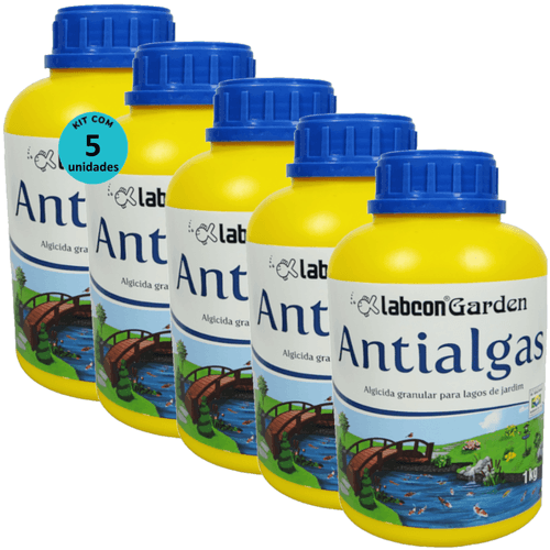 Kit 5 Alcon Labcon Garden Antialgas 1kg