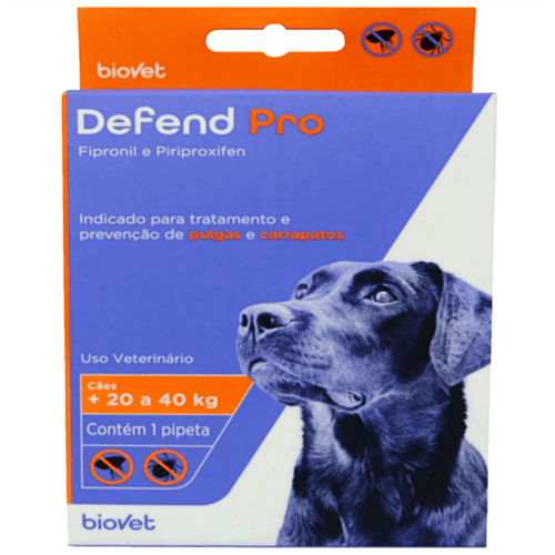 Defend Pro Cães (21 a 40kg) - Biovet