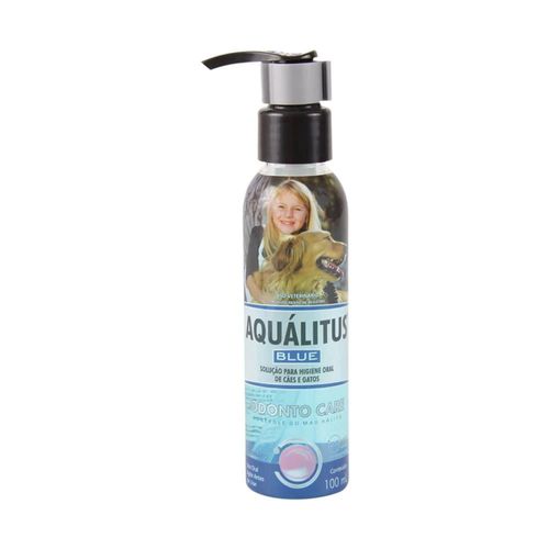 Aquálitus Blue Higiene Oral P/ Cães e Gatos 100ml- Inovet