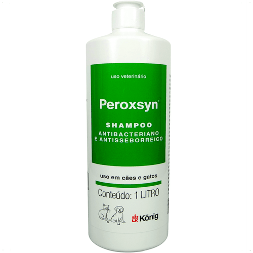 Shampoo Antibacteriano E Antisseborreico Peroxsyn König 1 Litro Shampoo Antibacteriano E Antisseborreico Peroxsyn König 1 Litro