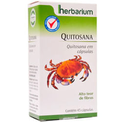 Quitosana Herbarium 45 Cápsulas