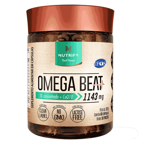 Ômega Beat - 60 cápsulas 60 cápsulas Neutro 60 Cápsulas Ômega Beat - 60 cápsulas 60 cápsulas Neutro 60 Cápsulas