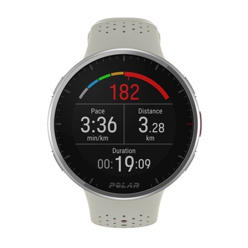 Relógio Esportivo Polar Pacer Pro Snow White Polar Pacer Pro Snow White - TAM P/G Relógio Esportivo Polar Pacer Pro Snow White Polar Pacer Pro Snow White - TAM P/G