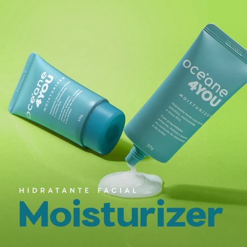 Hidratante Facial com Niacinamida e Ácido Salicílico - Moisturizer 4you 50g Não