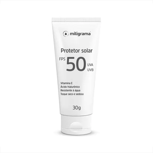 Protetor Solar FPS 50 sem cor 30 gramas Sem Sabor/Aroma 30g Branca/Transparente Protetor Solar FPS 50 sem cor 30 gramas Sem Sabor/Aroma 30g Branca/Transparente