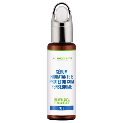 Sérum hidratante e protetor com Fensebiome 30g Sem Sabor/Aroma 30 gramas Branca/Transparente Sérum hidratante e protetor com Fensebiome 30g Sem Sabor/Aroma 30 gramas Branca/Transparente