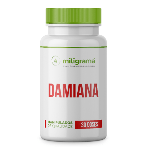 Damiana (Turnera difusa) 500mg 30 doses 30 doses