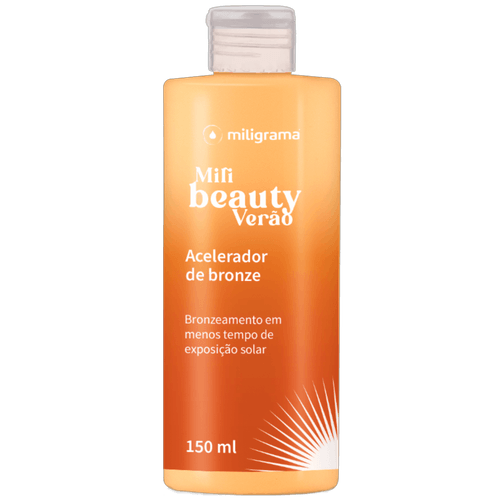 Acelerador de bronze 150ml Sem Sabor/Aroma 150ml Branca/Transparente
