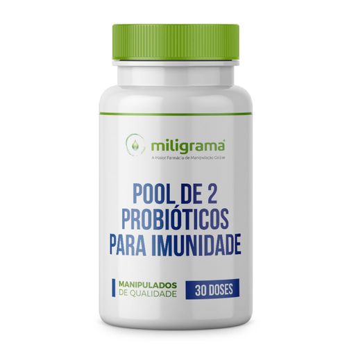 Pool de 2 probióticos para imunidade 30 doses 30 Doses