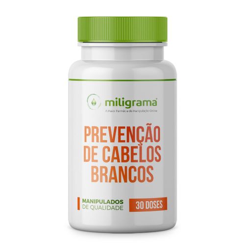 Prevenção de cabelos brancos 30 doses 30 Doses