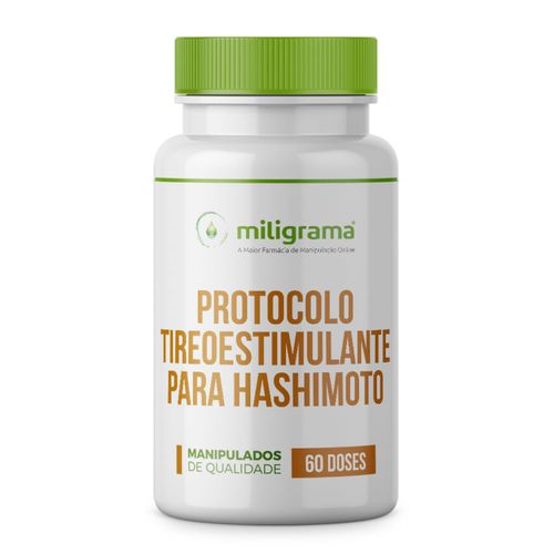 Protocolo tireoestimulante para Hashimoto - Fórmula 1 60 doses 60 Doses