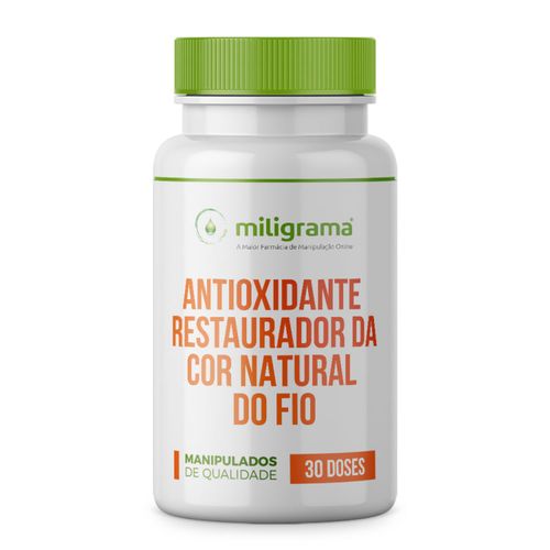Antioxidante restaurador da cor natural do fio 30 doses 30 Doses Antioxidante restaurador da cor natural do fio 30 doses 30 Doses