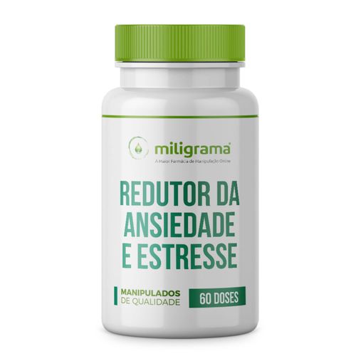 Redutor da ansiedade e estresse 60 doses Redutor da ansiedade e estresse 60 doses
