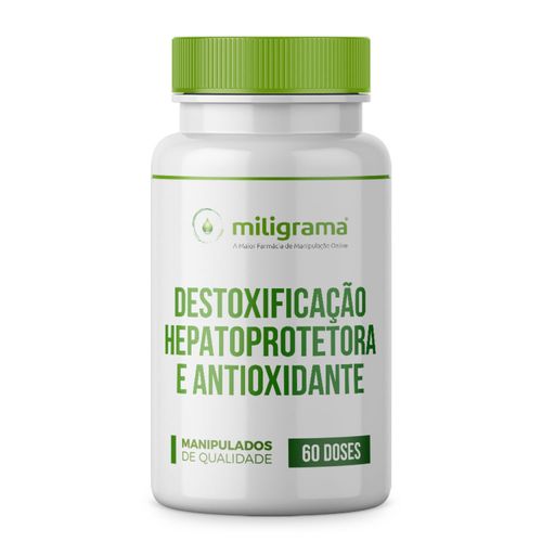 Destoxificação hepatoprotetora e antioxidante 60 doses 60 Doses