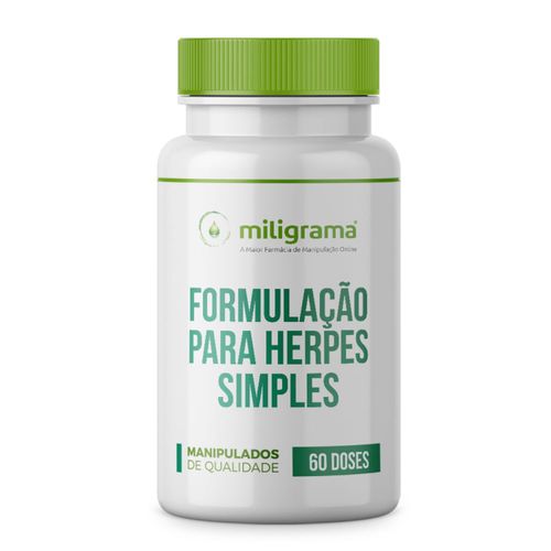 Formulação para herpes simples 60 doses 60 Doses