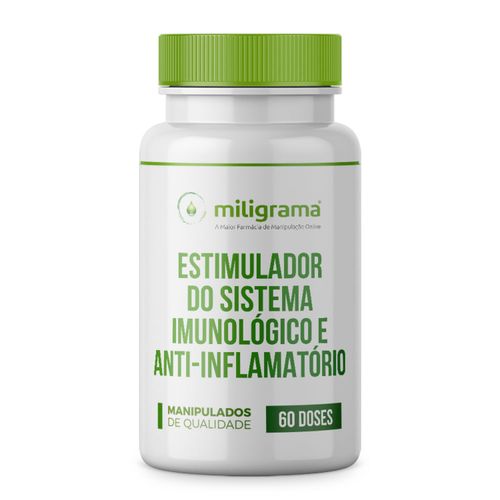 Estimulador do sistema imunológico e anti-inflamatório 60 doses 60 Doses