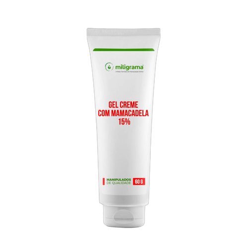 Gel creme com Mamacadela 15% 60g - Tratamento da Vitiligo