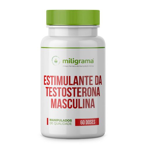 Estimulante da testosterona masculina 60 doses 60 Doses