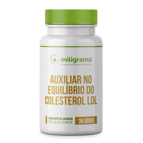 Auxiliar no equilíbrio do colesterol LDL 30 doses 30 Doses