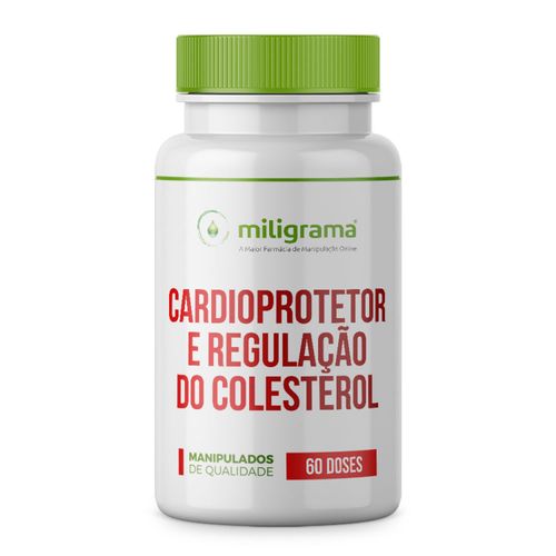 Cardioprotetor e regulação do colesterol 60 doses 60 Doses