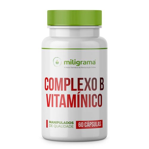 Complexo B Vitamínico 60 Cápsulas Complexo B Vitamínico 60 Cápsulas