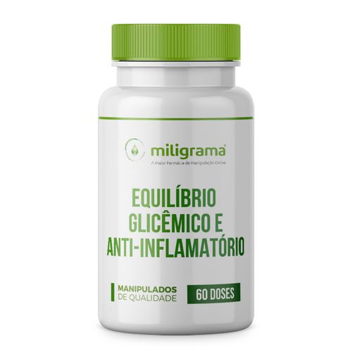 Equilíbrio Glicêmico e Anti-inflamatório 60 doses 60 Doses