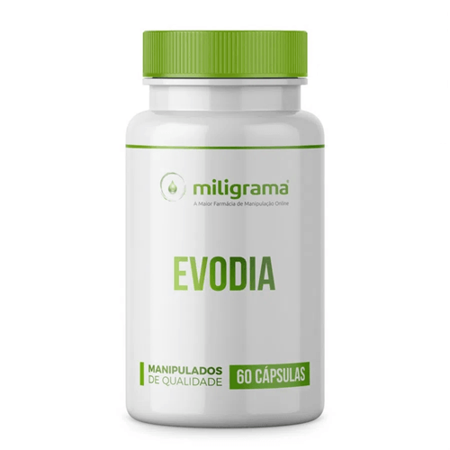 Evodia Extrato Seco 30mg 60 Cápsulas Evodia Extrato Seco 30mg 60 Cápsulas