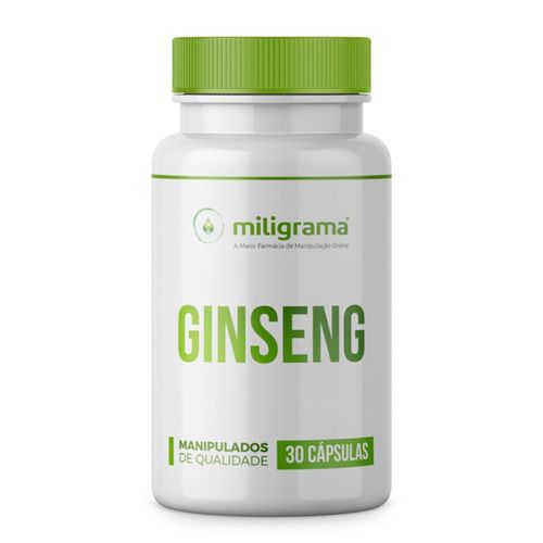 Ginseng 300mg Energético 30 Cápsulas Ginseng 300mg Energético 30 Cápsulas