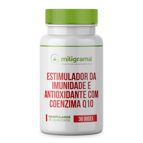 Estimulador da imunidade e antioxidante com Coenzima Q10 30 doses 30 Doses