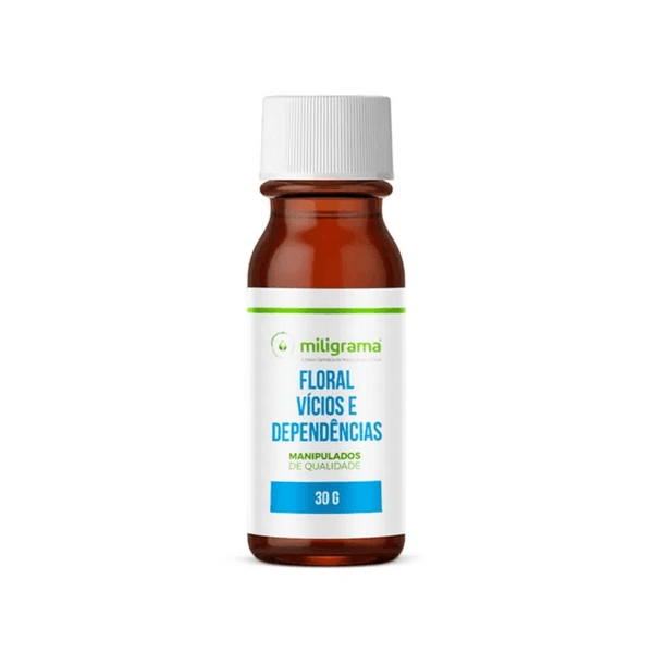 Floral para Vícios e Dependências Glóbulos 30g