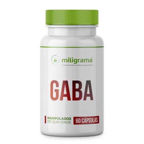 GABA 400mg 60 Cápsulas GABA 400mg 60 Cápsulas