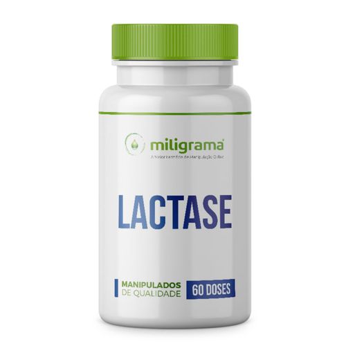 Lactase 500mg 60 Cápsulas 60 Cápsulas
