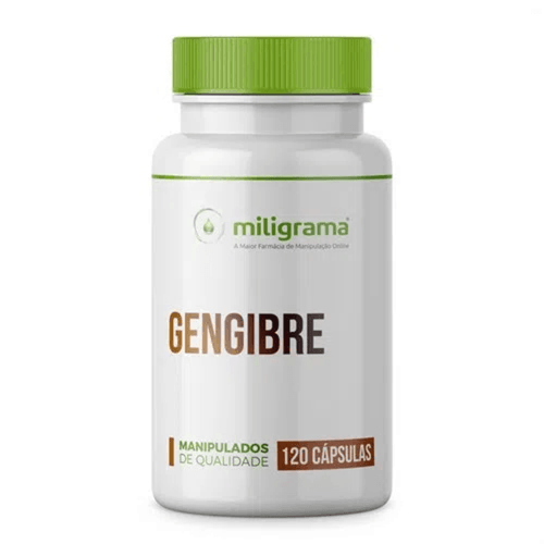 Gengibre 400mg 120 Cápsulas Gengibre 400mg 120 Cápsulas
