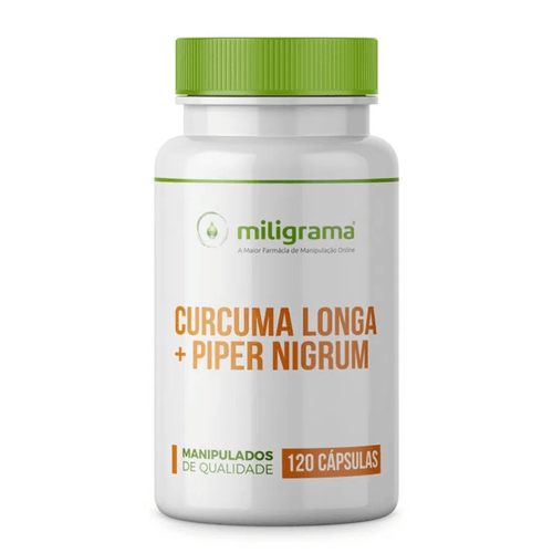 Curcuma Longa 300mg + Piper Nigrum 10mg: anti-inflamatório natural 120 Cápsulas Curcuma Longa e Piper Nigrum 120 Cápsulas 120 Cápsulas Curcuma Longa 300mg + Piper Nigrum 10mg: anti-inflamatório natural 120 Cápsulas Curcuma Longa e Piper Nigrum 120 Cápsulas 120 Cápsulas