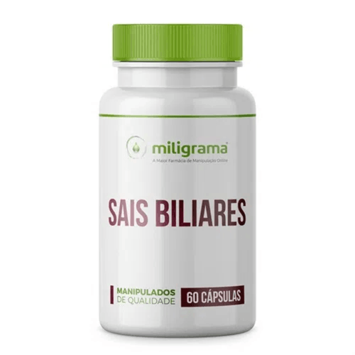 Sais Biliares 300mg 60 Cápsulas 60 Cápsulas