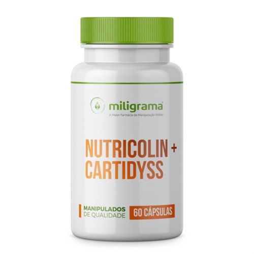 Nutricolin 100mg + Cartidyss 200mg 60 Cápsulas Nutricolin 100mg + Cartidyss 200mg 60 Cápsulas