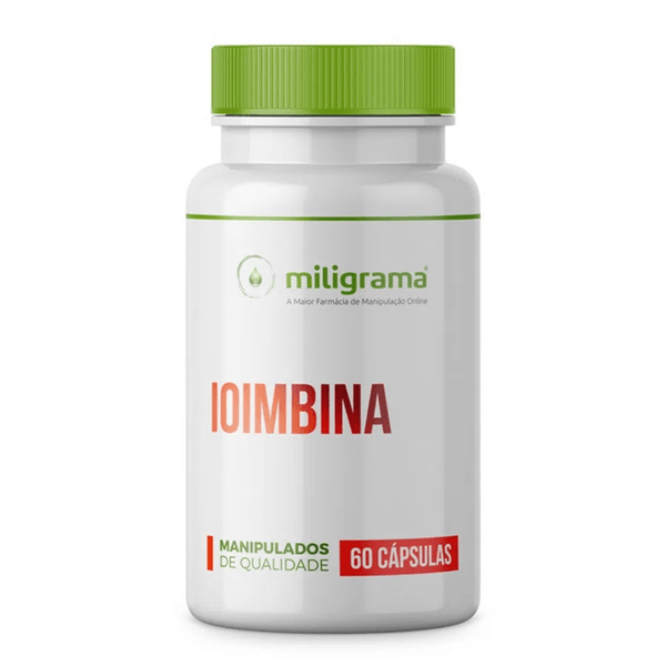 Ioimbin 3mg 60 Cápsulas Ioimbin 60 Cápsulas Sem Sabor/Aroma 60 cápsulas
