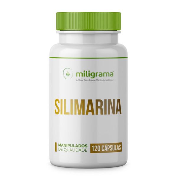 Silimarina Cardo Mariano 200mg 120 Cápsulas