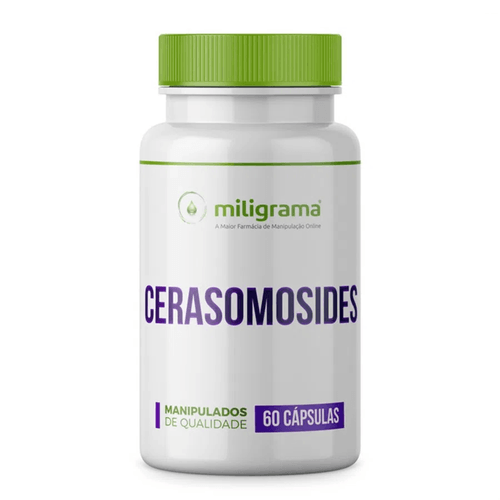 Cerasomosides 60mg Redução Degradação do Colágeno 60 Cápsulas Cerasomosides 60mg Redução Degradação do Colágeno 60 Cápsulas