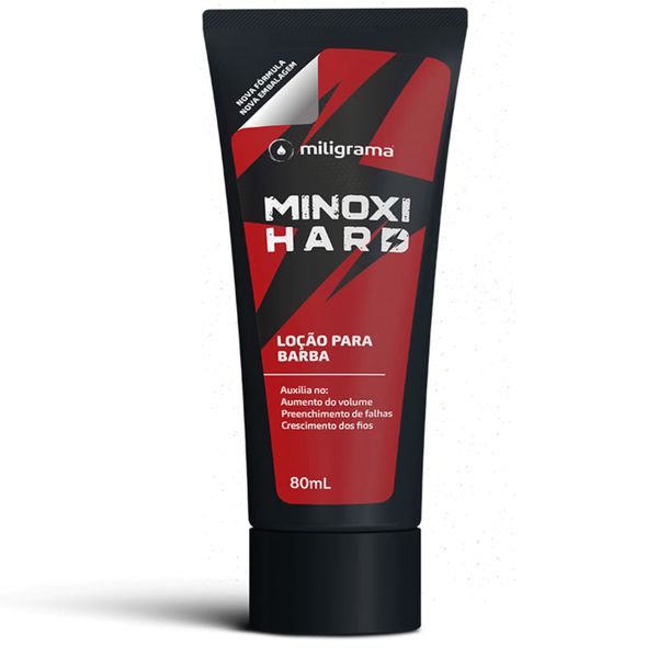 Minoxidil MinoxiHard Loção para Barba 80ml