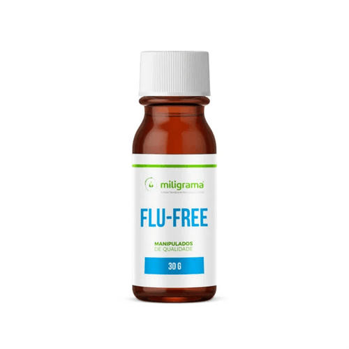 Flu-Free Homeopatia para Gripes e Resfriados Glóbulos 30g