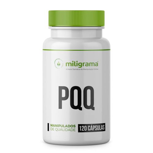 PQQ 10mg Previna-se Contra os Cabelos Brancos 120 Cápsulas