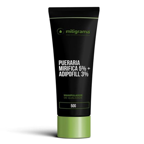 Pueraria Mirifica 5% e Adipofill 3% Loção 50g Loção de Pueraria Mirifica e Adipofill 50g Pueraria Mirifica 5% e Adipofill 3% Loção 50g Loção de Pueraria Mirifica e Adipofill 50g