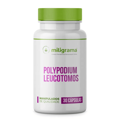Polypodium leucotomos 250mg 30 Cápsulas Polypodium leucotomos 250mg 30 Cápsulas Sem Sabor/Aroma 30 Cápsulas Branca/Transparente Polypodium leucotomos 250mg 30 Cápsulas Polypodium leucotomos 250mg 30 Cápsulas Sem Sabor/Aroma 30 Cápsulas Branca/Transparente