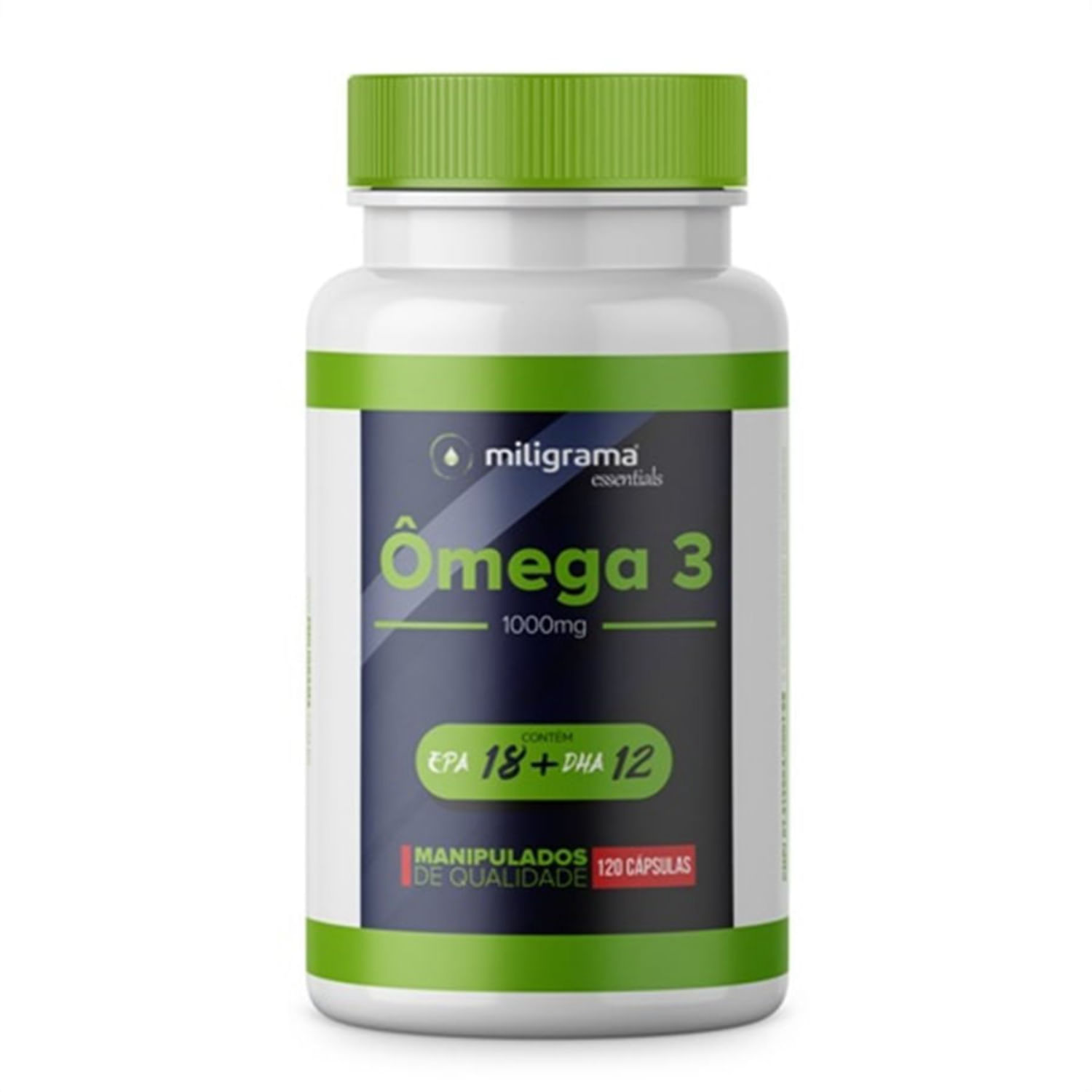 Ômega 3 1000mg 120 cápsulas