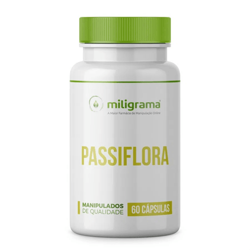 Passiflora (Maracujá) 200mg 60 Cápsulas 60 Cápsulas Passiflora (Maracujá) 200mg 60 Cápsulas 60 Cápsulas