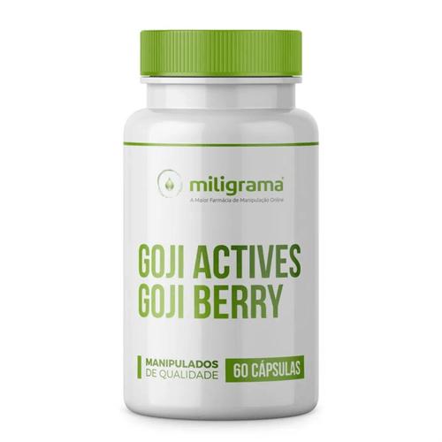 Goji Actives Goji Berry 500mg 60 Cápsulas Goji Actives Goji Berry 500mg 60 Cápsulas