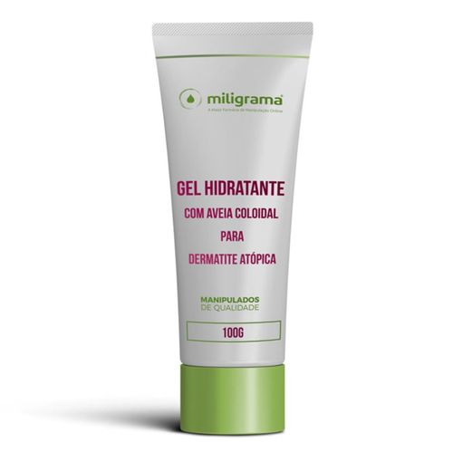 Gel Hidratante com Aveia Coloidal para Dermatite Atópica 100g Gel Hidratante com Aveia Coloidal para Dermatite Atópica 100g