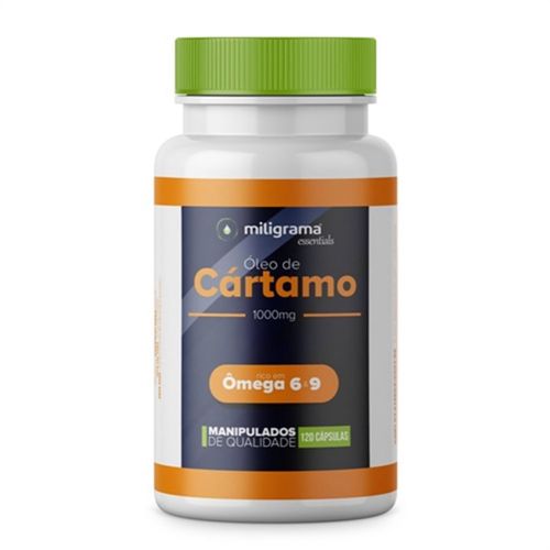 Óleo de Cártamo 1000mg com 120 Cápsulas Óleo de Cártamo 1000mg com 120 Cápsulas